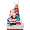 2023 Another Wonderful Year Glass Gem Ornament