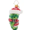 2023 Chilly Christmas Pickle Glass Gem Ornament