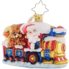 2023 Choo Choo Express Glass Gem Ornament