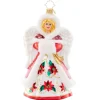2023 Holiday Joy Angel Glass Ornament