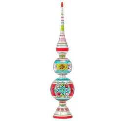 13 Inch Finial Stand With Reflectors