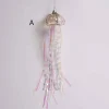 12 Inch Glass Jelly Fish Ornament