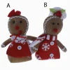 5.5 Inch Plush Gingerbread Ornament