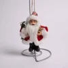 5 Inch Santa With Branch