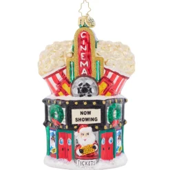 2023 Marvelous Marquee Glass Ornament