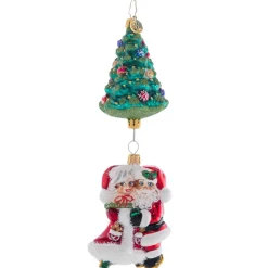 2023 Meet Me Under The Tree Glass Ornament
