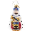2023 Nutcracking Royalty Glass Gem Ornament