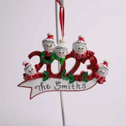 2023 Snowman Family Of 5