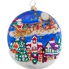 2023 The Night Before Christmas Glass Ornament