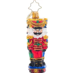 2023 Three Nutty Knights Glass Gem Ornament