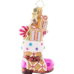 2023 Treat Yourself Boot Glass Ornament