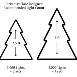 1000 Warm White Light Set