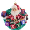 2023 Yearly Salutations Glass Ornament