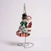 A Frosty Duo Glass Ornament