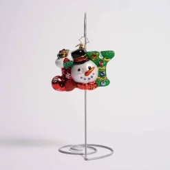 A Joyful Holiday Glass Ornament
