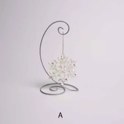 Acrylic Snowflake Irr Ornament