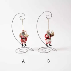 African American Chef Santa Ornament