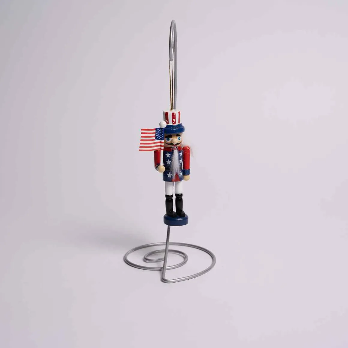 American Flag Nutcracker Ornament