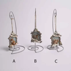 Animal In Log Frame Ornament