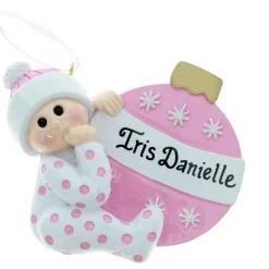 Baby Girl Ornament