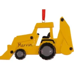 Backhoe Ornament