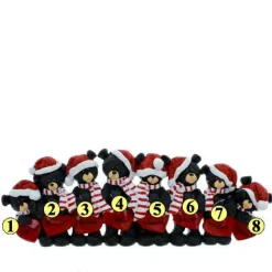 Bear Hearts Family Of 8