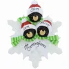 Bear On Snowflake Family Of 3