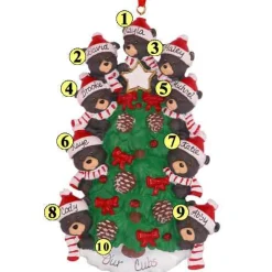 Bear Tree Family Of 9