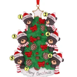 Bear Tree Family Of 6
