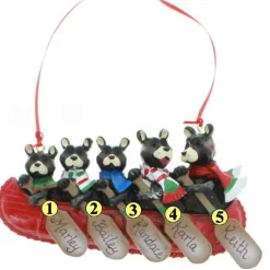 Bears In Canoe 5