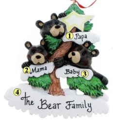 Bears On Tree Family Of 3