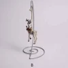 Birch Deer With Cardinals Ornament