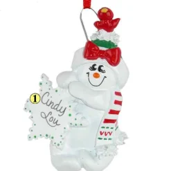 Bird Nest Snowman