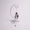 Black And Silver Snowman Ornaments