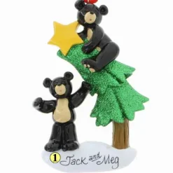 Black Bear In Tree