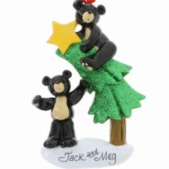 Black Bear In Tree