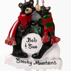 Black Bear Snowball Family Of 2