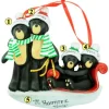Black Bears Family Of 4