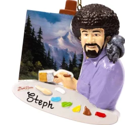 Bob Ross Painting Ornament