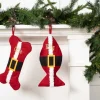 Bone Fish Santa Stocking