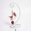 Cardinal Music Note Ornament