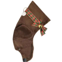 Chocolate Lab Stocking