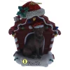 Chocolate Labrador Retriever Doghouse