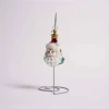 Christmas All Around Glass Ornament