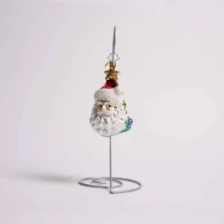 Christmas All Around Glass Ornament
