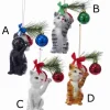 Christmas Cat Ornament