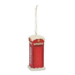 Christmas Phone Box Ornament
