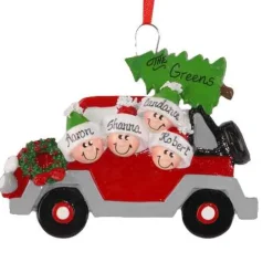 Christmas Tree Caravan Of 4