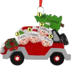 Christmas Tree Caravan Of 4