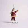 Coca Cola Santa Glass Ornament